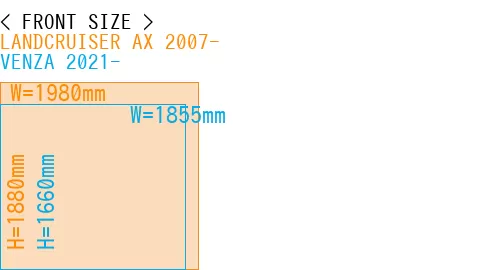 #LANDCRUISER AX 2007- + VENZA 2021-
